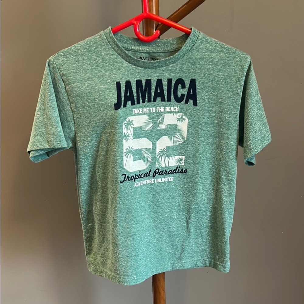 Green Jamaica Kids T-Shirt